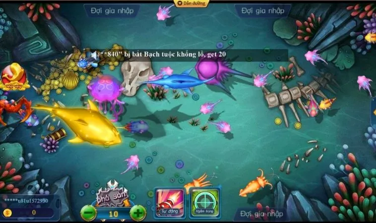 Cách săn cá hiệu quả trong game Thợ Săn Cá BJ88